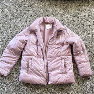 Light Pink Puffer Jacket